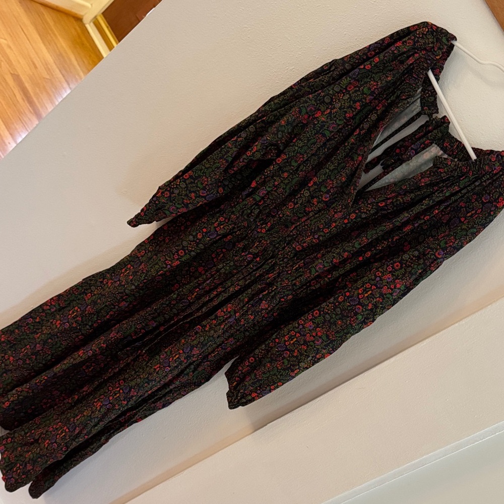 XiRENA Black and Red Floral Maxi Dress